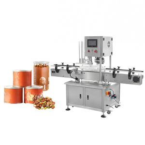 Machine de scellage compacte à tête unique pour aliments pour animaux, sodas, bières – Scelleuse automatique de boîtes de conserve pour petites productions - Product Image 4