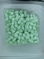 Vente en gros de mini-têtes de roses en mousse PE de 3,5 cm, fleurs artificielles, accessoires décoratifs pour la maison, mariage, fête, Saint-Valentin, cadeau DIY