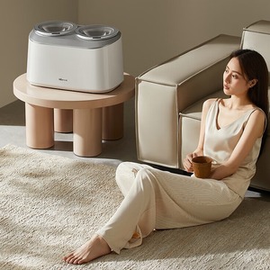 Lavadora de doble tina Bear XYJ-E04M1 semiautomática de acero inoxidable con compartimento doble para ropa interior - Product Image 2