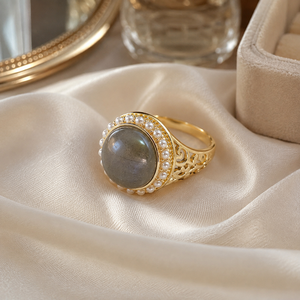 Anello Etnico Vintage Intagliato da Donna, Anello di Tendenza Stile Retrò, Elegante Accessorio per Dito - Product Image 4