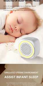 Original Mini Weißes Rauschen Lautsprecher Anpassbare Musik Tragbares Weißes Rauschen Aufladbares Gerät - Product Image 3