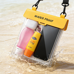 Étui flottant étanche pour téléphone portable, équipement de plein air, IPX8, PVC, grande capacité, rangement multi-objets, sacoche étanche pour téléphone portable - Product Image 1