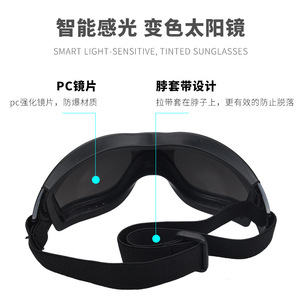 Gafas Protectoras para Perros Anlorr, Lentes de Policarbonato con Marco Completo, Protección UV, Ajustables y Cómodas para Exteriores - Product Image 2