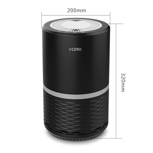 เครื่องฟอกอากาศพร้อมแผ่นกรอง HEPA และคาร์บอนกัมมันต์, ได้รับการรับรองมาตรฐาน FCC และ UL, มีไฟกลางคืน, รับผลิตแบบ OEM/ODM, เหมาะสำหรับใช้ในบ้าน - Product Image 2