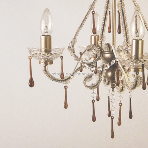 Décoration De Mariage moderne Acrylique/Cristal Multi <span class=keywords><strong>4</strong></span> Bras Fantaisie Marie Pendentif Lustre Éclairage - Product Image 2