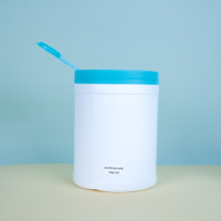 Vente en gros usine : Seaux et bidons en plastique pour lingettes humides avec couvercles