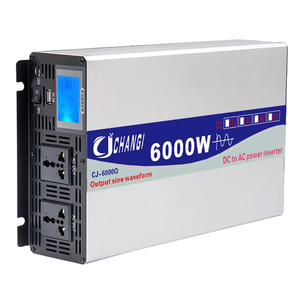 Lai bơm năng lượng mặt trời biến tần chuyển đổi 5KVA 12V 24V 220V 600W 1000W 1500W 2000W 3000W cho ô tô & điều hòa không khí động cơ - Product Image 6