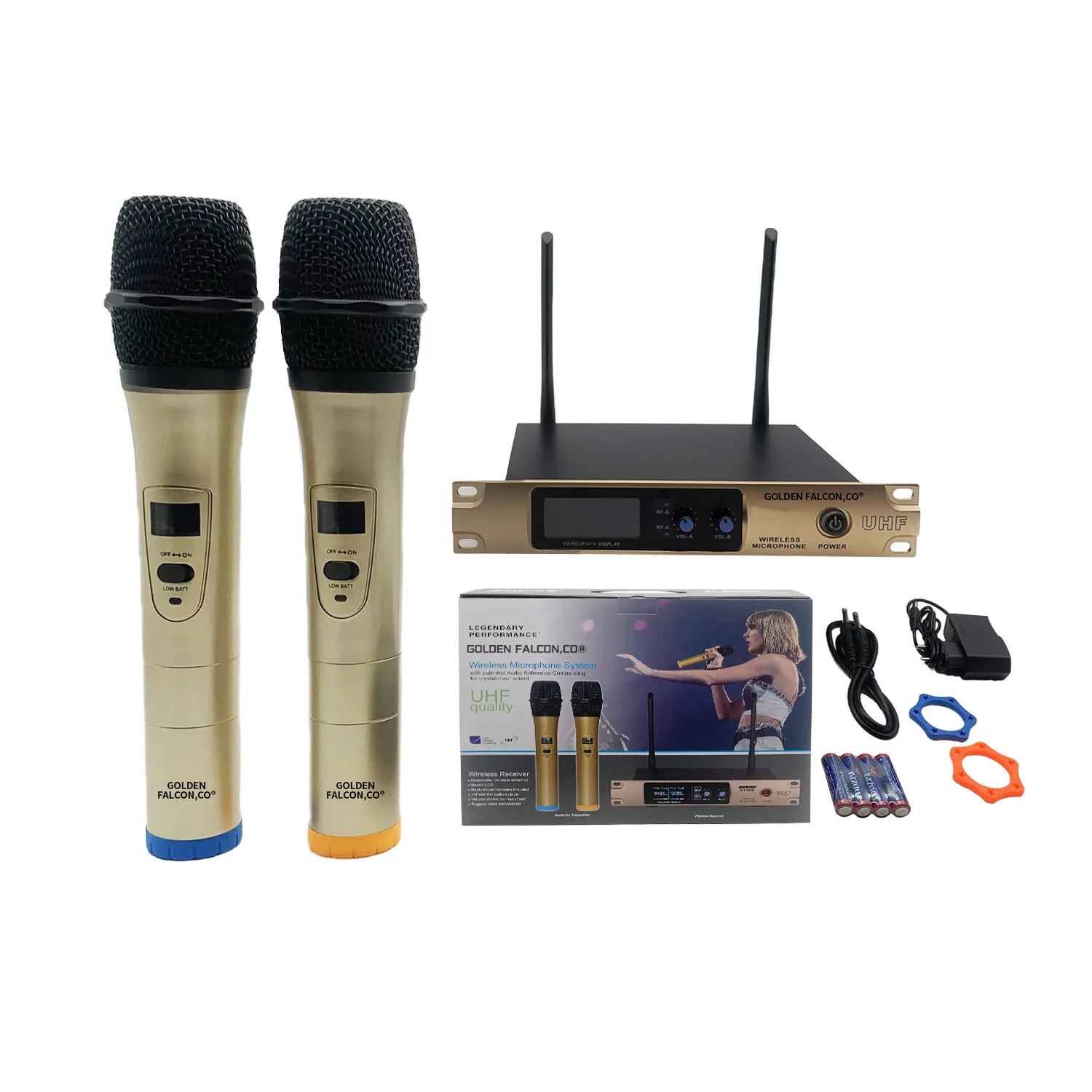SH-300 Professional Studio Karaoke UHF Wireless Karaoke Microphone Professional For KTV Wedding