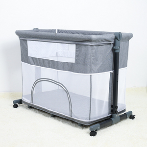Lit de voyage pliable et portable pour bébé, <span class=keywords><strong>berceau</strong></span> pour nouveau-né, parc de jeu pour enfant, vente en gros - Product Image 1