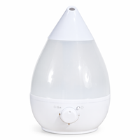 Humidificateur Électrique de Bureau à Brume Froide, Commande par Bouton, Capacité 2,5 L, en Plastique, Garantie 1 An, Utilisation Bureau et Maison, Stérilisation