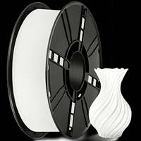 Filament d'imprimante 3D 1 kg, matériau haute vitesse, PLA+ blanc, consommables 1,75 mm, net et lisse, haute résistance, consommables FDM