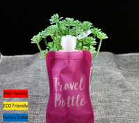 Pochette souple à bec verseur personnalisée, écologique, recyclable, étanche, pour emballage de liquides cosmétiques (30 ml, 50 ml)