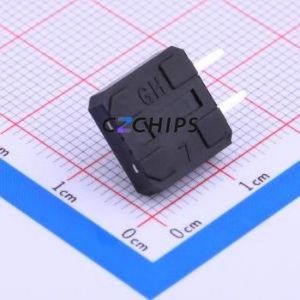TSA122G60-250 Tactile Switch Through hole Component (THT) Switch Single Pole Single Throw Round Button 2.5N Through Hole - Product Image 2