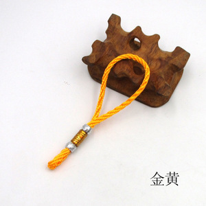 Pendentif Nœud Chinois en Corde avec Anneau Argenté, Accessoire de Voiture, Origine Yiwu, Été 2021, Fait Main, Style Classique - Product Image 3
