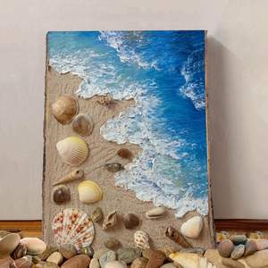 6 planches de bois rustiques, tranches de bois et dalles de bois à bord vivant pour le bricolage, naturelles et non finies, vierges pour centres de table - Product Image 6