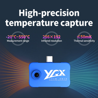 Caméra thermique pour smartphone YRX-PT210A pour détecter les fuites, 256x192, USB-C, infrarouge IR, iOS, Android, inspection à domicile
