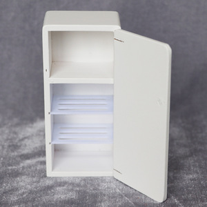 Accessoires de meubles, réfrigérateur <span class=keywords><strong>miniature</strong></span> pour maison de poupée, jouets, décoration de cuisine et de maison - Product Image 2