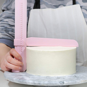 Diy 11 Inch <strong>Cake</strong> Turntable Rotating Decorating <strong>Stand</strong> With Adjustable Icing Scraper Plastic <strong>Cake</strong> <strong>Spinner</strong> Baking Supplies - Product Image 5
