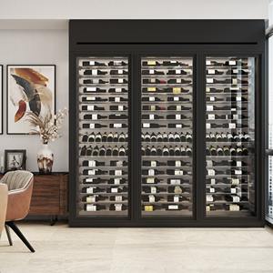 Design moderno personalizzato 304 armadietto per vino e liquori in acciaio inox antiruggine metallico Texture Multi-funzionale <span class=keywords><strong>mobili</strong></span> per la casa - Product Image 2