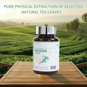 100% Natural Health Tea Theanine Pressed Candy Supplement Provided Sleep Quality And Relaxing Nervous Tension