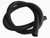JUWANTE JWT-PE Conduit électrique flexible en plastique PA personnalisé, ondulé, résistant aux UV, options de couleurs -30C~+100C