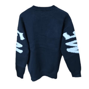 Maglione Invernale <span class=keywords><strong>da</strong></span> <span class=keywords><strong>Uomo</strong></span> Personalizzato in Maglia con Logo di Design e Motivo 3D Traspirante Posizionato sul Davanti per la Stagione Autunnale - Product Image 2
