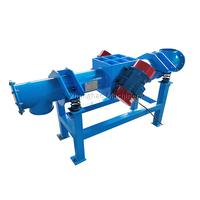 Edelstahl (SS304/SS316) Horizontaler Röhrenvibrationsförderer Motor Zhonghao 1 Jahr 1-20t/h Kapazität für Lebensmittelqualität Pulver