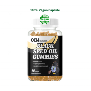 Gomitas Veganas de Aceite de Semilla Negra Orgánica 100% a Base de Plantas, Cumplen con las Normas de EE. UU./UE, Etiquetado y Empaquetado Personalizados, Suplemento Apto para Veganos - Product Image 6