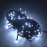 Black Wire Flash Bulb Weihnachts lichterketten Männlich und weiblich Anschließ bar 10m LED Lichterkette Weihnachts dekoration Lichterkette
