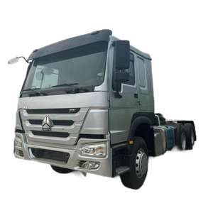 Chine camion lourd Haowo tracteur 371 chevaux 6*4 marque <span class=keywords><strong>voiture</strong></span> d'occasion à vendre à bas prix - Product Image 1