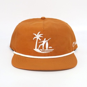 Gorras de Surf para Mujer, Personalizadas al por Mayor, de 5 Paneles, Estilo Snapback, de Nailon, Sin Estructura, Ligeras, de Secado Rápido, Impermeables - Product Image 3