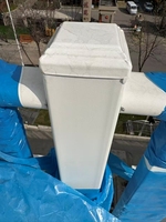 Balustrade de balcon en acier galvanisé anti-rouille, conforme aux codes, en acier zingué thermolaqué résistant aux intempéries
