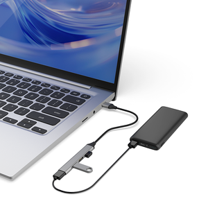Ultra-mini 4 cổng <span class=keywords><strong>USB</strong></span> Type-C <span class=keywords><strong>HUB</strong></span> chuyển giao tốc độ cao Hợp kim nhôm <span class=keywords><strong>USB</strong></span> 3.0 giao diện trong kho - Product Image 6