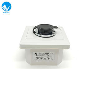 Interruptor y Enchufe Empotrados RE-254FP con Luz Indicadora Diurna CXD8, Herraje Marino en Existencia - Product Image 2