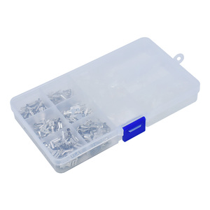 2.8mm 4.8mm 6.3mm crimps mùa xuân WHIT khóa + Vỏ bọc đồng kết nối chèn nữ cắm lạnh-ép khối thiết bị đầu cuối - Product Image 3