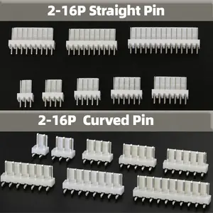 Whosale Wafer Connector 1.0 1.25mm Pitch 2-16 Pin Dip Right Angle 0.8mm Jst 2x5 Pin Wafer Connector Wire To Board Connector