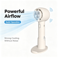 Ventilateur portable d'extérieur étanche avec lumière, compresse froide suspendue, mini-refroidisseur électrique USB rechargeable pour voiture