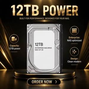 ฮาร์ดไดรฟ์ ST12000NM0127 ขนาด 12TB 3.5 นิ้ว สำหรับ NAS ระดับองค์กร SATA 6Gb/s 7200RPM ฮาร์ดดิสก์ภายในสำหรับจัดเก็บข้อมูลเซิร์ฟเวอร์ - Product Image 6