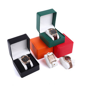 Cajas de Papel para Embalaje Personalizadas con Logotipo Verde, Cajas Personalizadas para Relojes con Impresión de Tarjetas, Vacías con Tapa, Caja de Regalo para Relojes Personalizable - Product Image 1