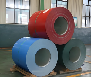 Bobina de Acero <span class=keywords><strong>PPGI</strong></span> de Todos los Colores, 0.3mm 0.4mm 0.5mm, Color Blanco Puro RAL9003, Metal de Acero <span class=keywords><strong>PPGI</strong></span> - Product Image 3