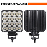 Luz de Trabajo LED de 4 Pulgadas con Haz de Luz Amplio, Certificación E-Mark, 12V 24V, Luz LED Todoterreno para Automóviles, Iluminación Exterior para Camionetas 4x4, ATV, Tractores