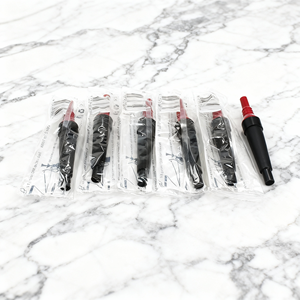 Embouts de narguilé en plastique rouge et noir, tuyaux en plastique pour narguilé, accessoires pour fumer du tabac, salon de narguilé - Product Image 2