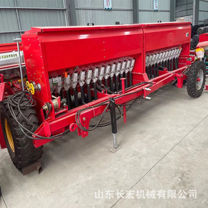 24 Row Seeder Fertilizer Combined <b>Machine</b> Wheat Seeder Multi Functional Wheeled <b>Walking</b> Seeder - Product Image 4
