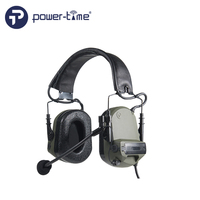 Casques radio bidirectionnels tactiques à réduction de bruit SNR28dB Premier avec écoute environnementale à 360 °