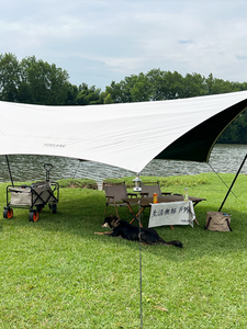Vente en gros d'usine, bâche de camping en Oxford imperméable quatre saisons résistante aux UV avec indice d'imperméabilité supérieur à 3000 mm - Product Image 6