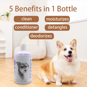 Gel Douche pour Animaux 510ml pour Chats et Chiens – Décontamination & Bain Parfumé aux Extraits Botaniques – Shampoing pour Animaux - Product Image 3