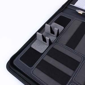 Nouvelle pochette multifonctionnelle premium format A5 avec batterie externe intégrée et fermeture éclair pour organiser vos affaires – Tendances actuelles - Product Image 5