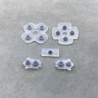 Pads en caoutchouc conducteur de haute qualité de remplacement pour manette PS4 JDS-001 011 030 040 050 Accessoires de jeu