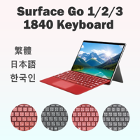 Nouveau clavier USB sans fil haute performance avec rétroéclairage RVB et pavé tactile pleine taille pour Surface GO 1/2/3 Gen 2018-2021