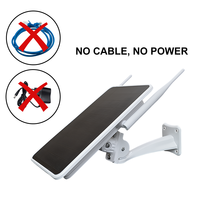 Routeur solaire extérieur multibande étanche 4G carte SIM WiFi avec panneau solaire intégré 4*18650 batterie longue veille 3 jours